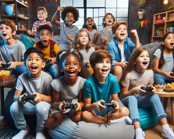Ragazzi videogames kids