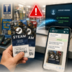 🔥 Truffa del giorno – Il falso incontro pagato con voucher Steam